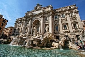 trevi fontein in rome