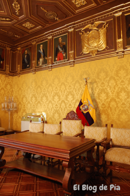 quito palacio de gobierno interior